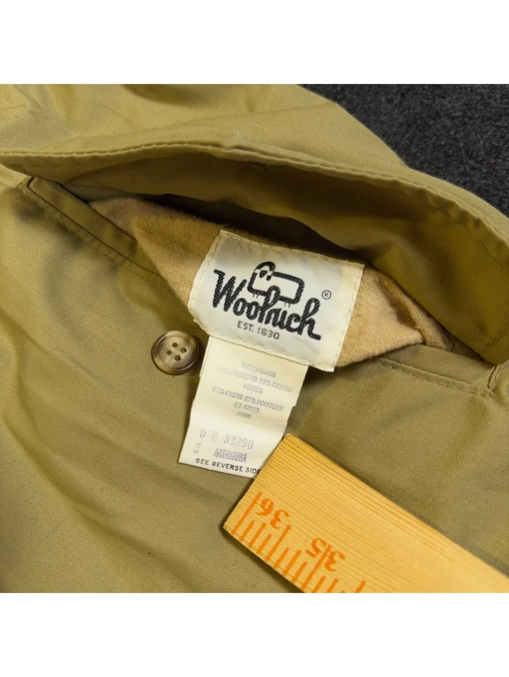 Vintage 70s Woolrich Harrington Jacket Men's M